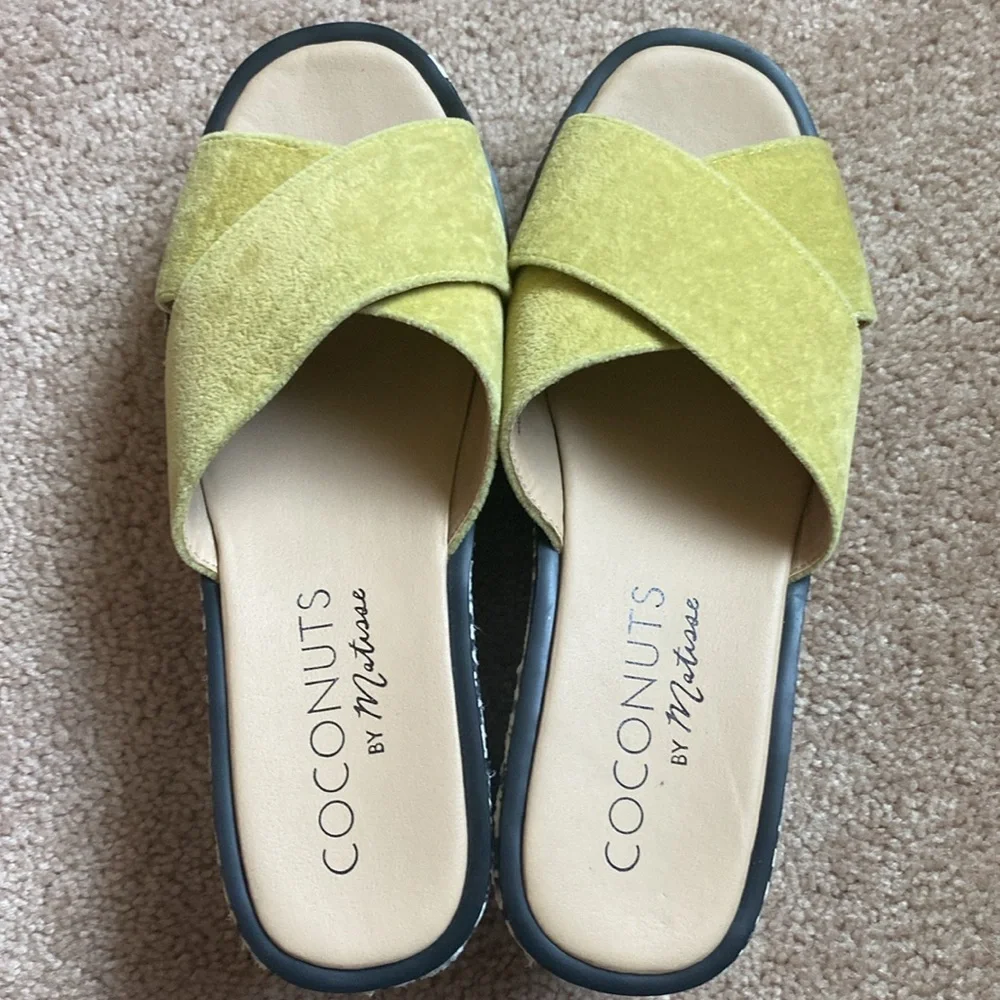 Anthropologie Coconuts by Matisse Geometric Sailor Wedge Sandal - 8 - Picture 6 of 6
